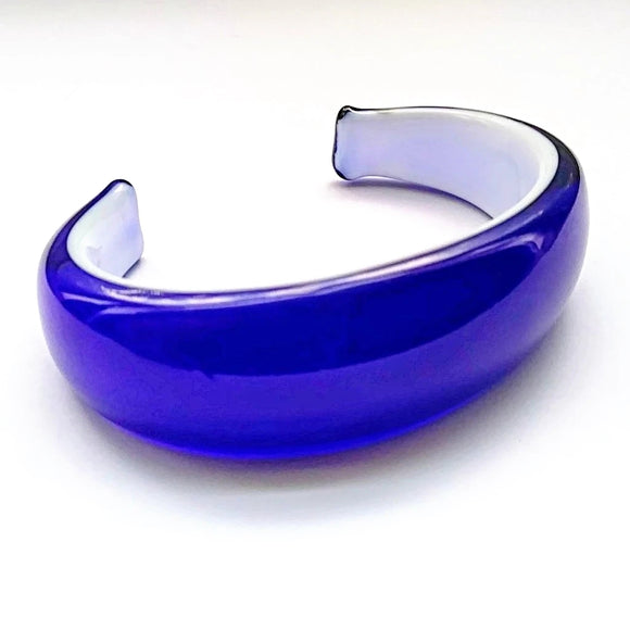 Ultra-blue Murano Glass Bracelet