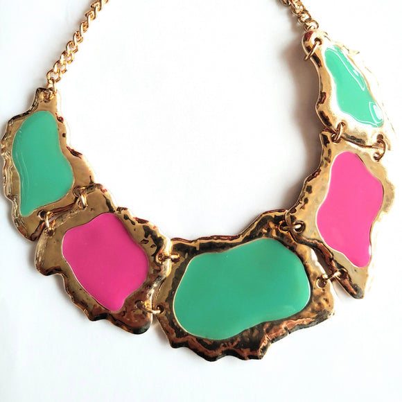Fun and Colorful Bold Necklace
