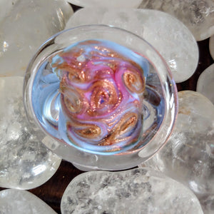 Magnificent Lilac-Mauve Murano Glass Ring
