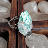 Large Adjustable Murano Glass Ring